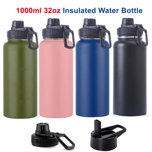 18-32oz Water Thermos Bottle Portable Stainless Steel Metal Vacuum  Drinkware Gym Sports Hydroes Warmer Insulated Drinking Gourd - AliExpress