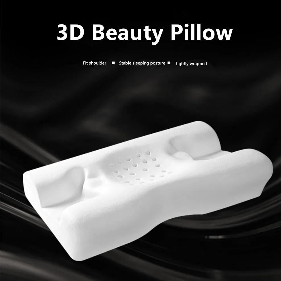 3D Beauty Pillow Side Sleep Does Not Press Face Cervical Pillow Anti Wrinkle Face Pillows Helps Sleep Memory Foam 3D Beauty Pillow Side Sleep Does Not Press Face Cervical Pillow Anti Wrinkle Face Pillows Helps Sleep Memory Foam