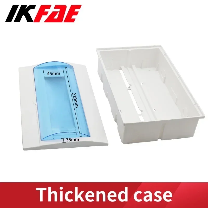 2-3/3-4/4-6/5-8/9-12 Ways Electric Transparent Cover Indoor Wall Mount Distribution Protection Box Waterproof Plastic Boxes electric distribution box