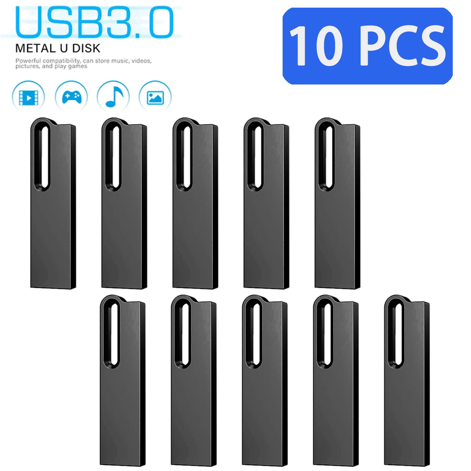 10Pcs Lot USB Drive USB 3.0 Ultra High Speed Memory Stick, Portable Thumb Drive for PC/Tablets/Mac/Laptop
