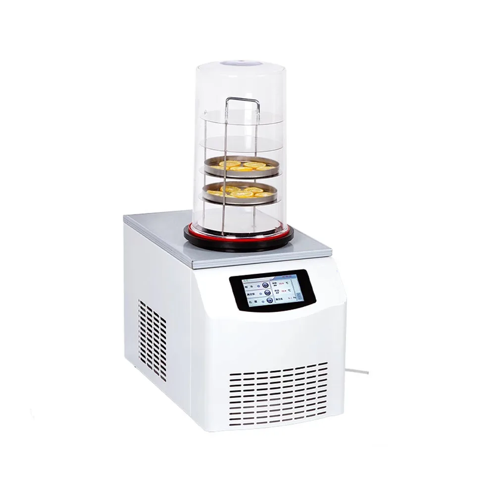 3kg Lab Small Mini Desktop Freeze Dryer Food Fruit Freeze Drying Machine Instant Coffee Lyophilizer Price