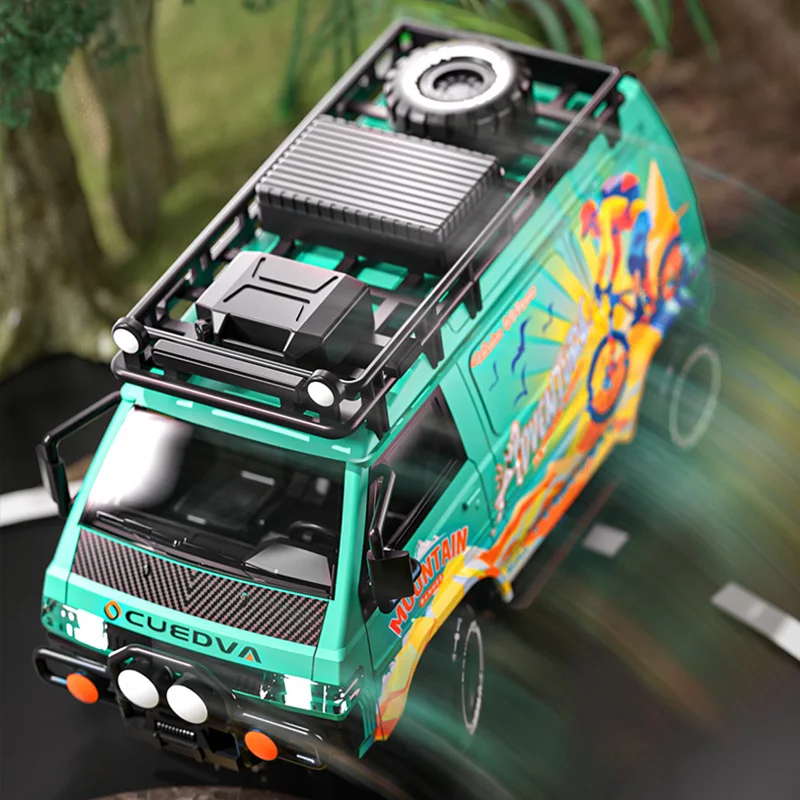 RC 미쓰비시 자동차 1:24 풀 스케일 2.4G RC 자동차 조절 가능한 헤드라이트 변속 리모컨 장난감 차량 소년을 위한 훌륭한 선물
