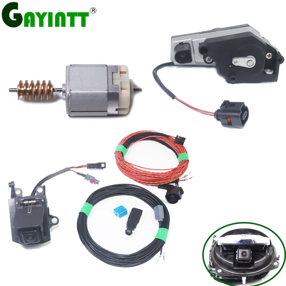 Original Parts Flip camera Car Flipping Badge rear Camera motor