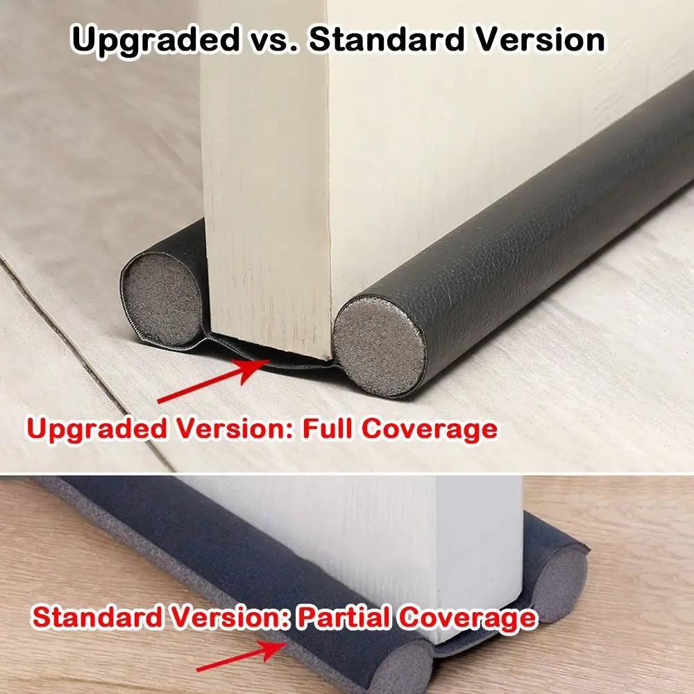 Double-Sided Door Bottom Seal Strip - Dustproof, Windproof, Soundproof Barrier