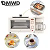 12L Multifunctional Bake oven Drip coffee maker 3 in 1 breakfast machine Tea boiler Sandwich Toast Roaster Non-stick Frying pan 1