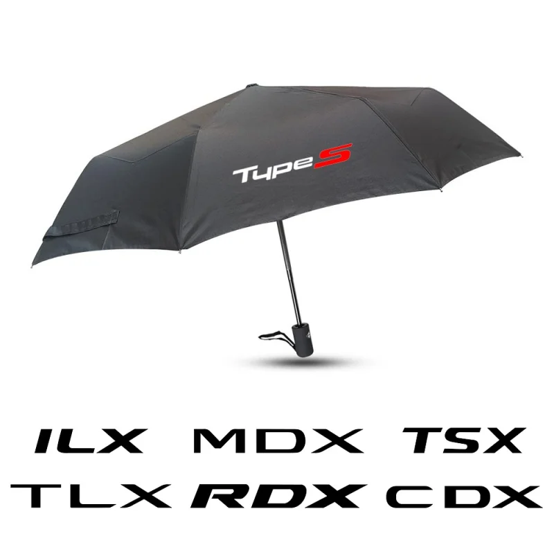 Car Styling Car Fully Automatic Folding Umbrella For Acura Integra MDX TSX CDX RDX ILX ZDX NSX TL TLX Types RL RLX Accessories