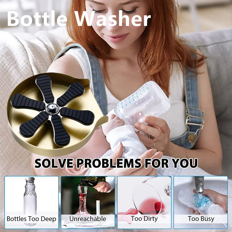 Automatic Stainless Steel Glass Washer for Kitchen Sinks