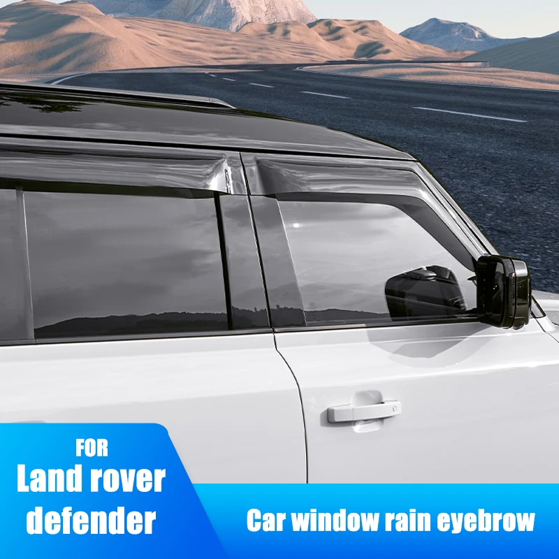 

Подходит для Land Rover Defender L663 дождевой солнцезащитный козырек дефлектор от дождя ветрозащитный козырек вентиляционный козырек оконный козырек автомобильные внешние аксессуары