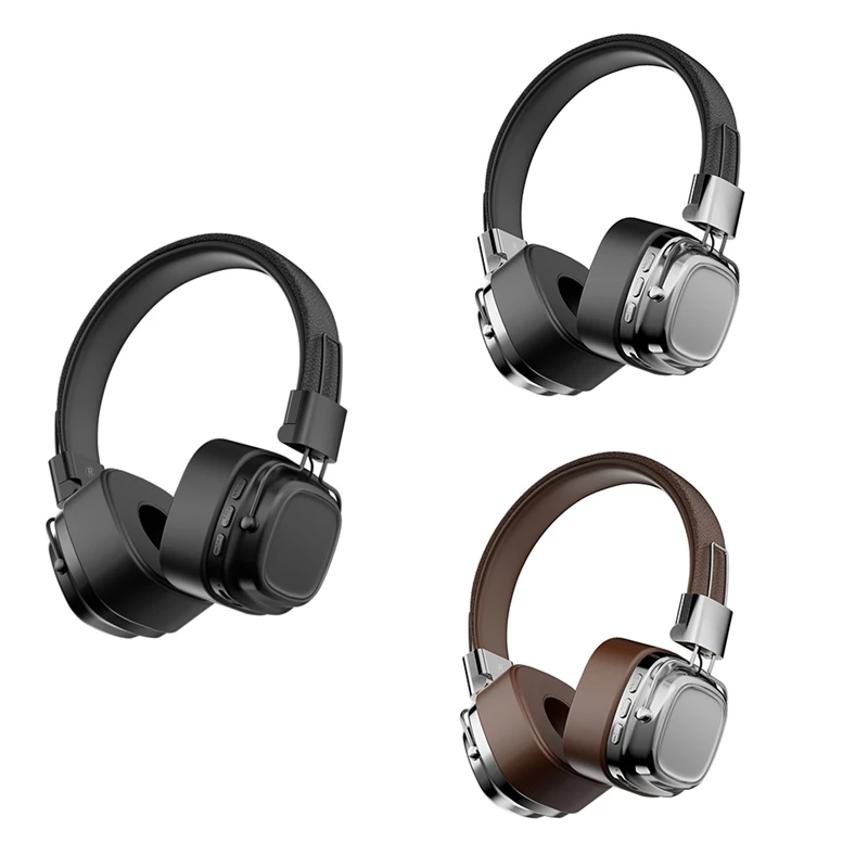 

Ретро Классические Накладные наушники, студийные стерео наушники Bluetooth, беспроводные наушники с сенсорным управлением, наушники типа C