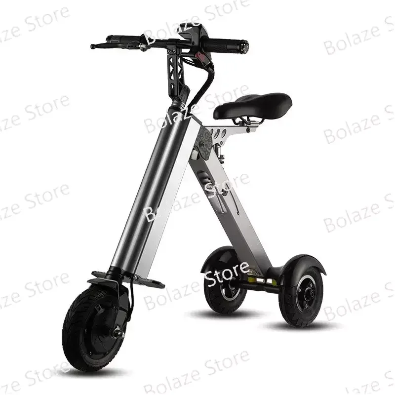 

K7S Simple Shape Mini E-Bike Three-wheel Foldable Electric Scooter for Adult Intelligent Electric Bike Bicycle 250W 36V 7.8Ah