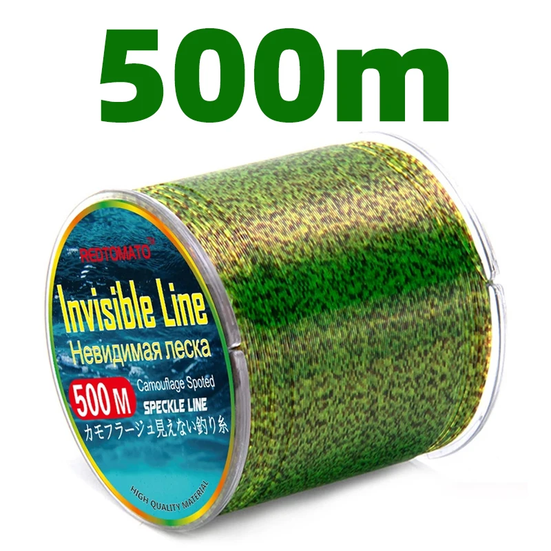 High-Performance Fluorocarbon Coated Invisible Monofilament Fishing Line