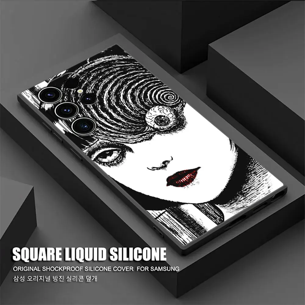 Horror Comic T-Tomies Junji Ito Manga Phone Case