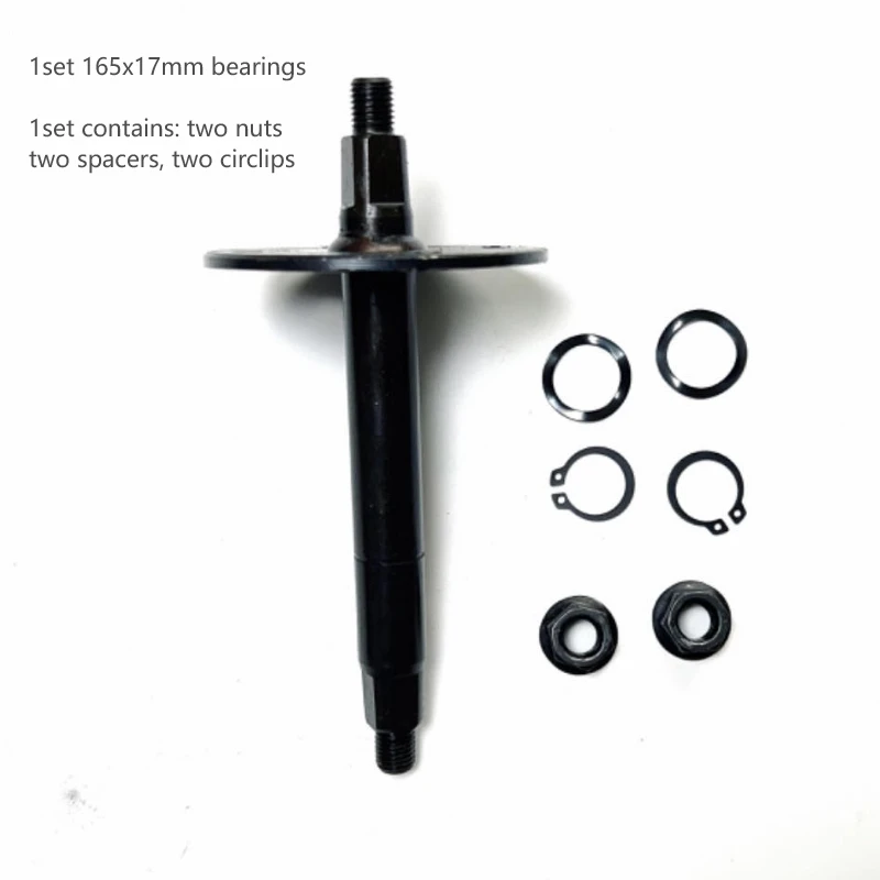 Gym dynamic bike bearing accessory drive shaft home exercise bike drive bearing accessory spinning center