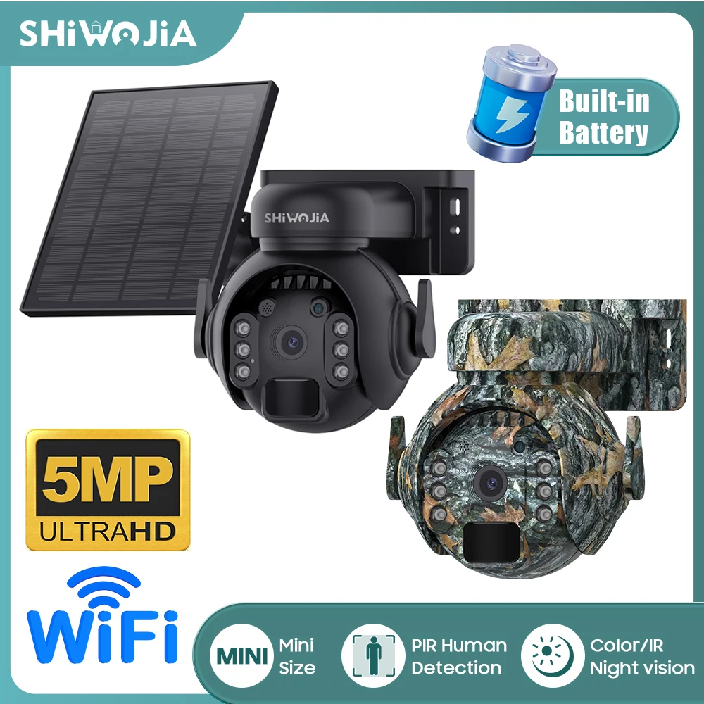 eufyCam Solo E30: telecamera di sorveglianza wireless con visione a 360°, ricarica solare e