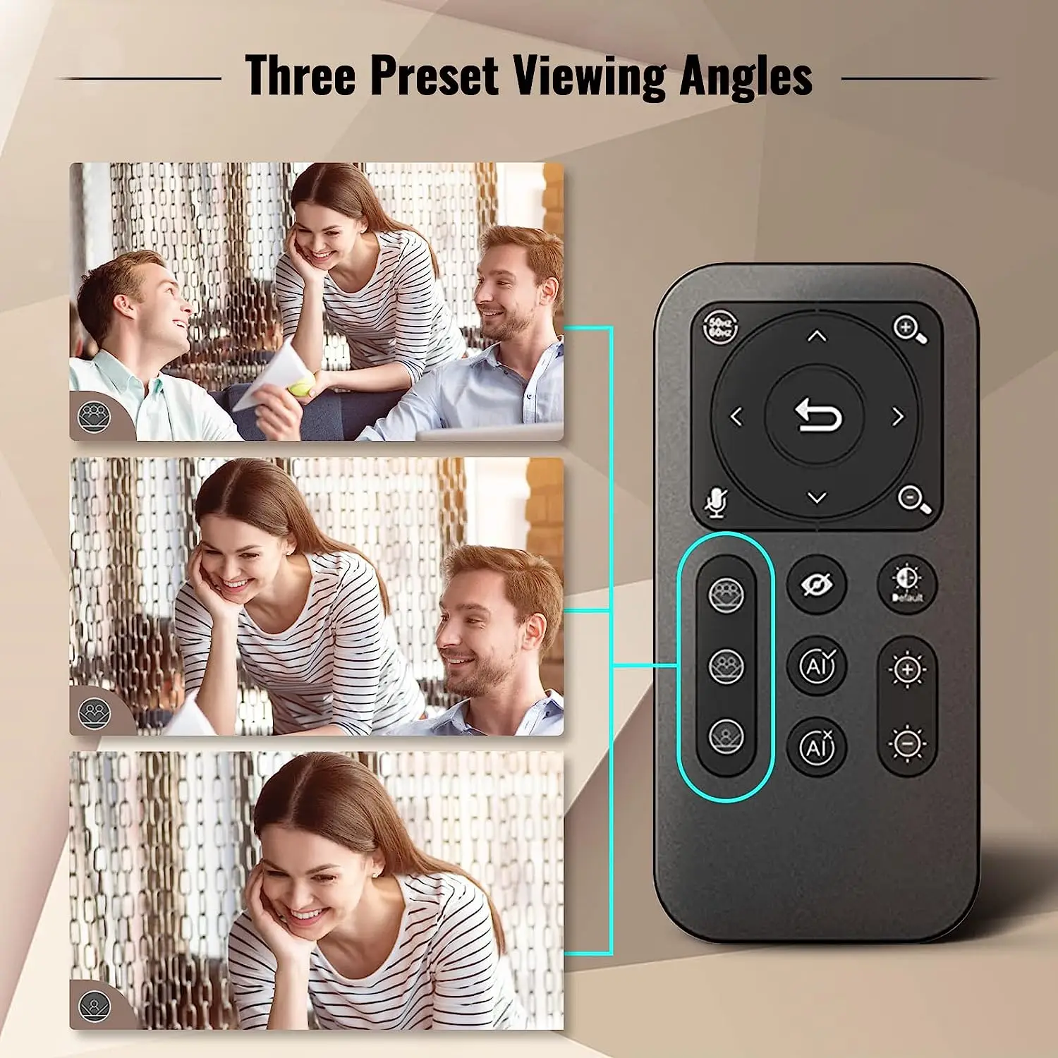 Spedal FF932 4K HDR AI-Tracking USB 3.0 webcam wide angle for laptops meetings conferences live streaming