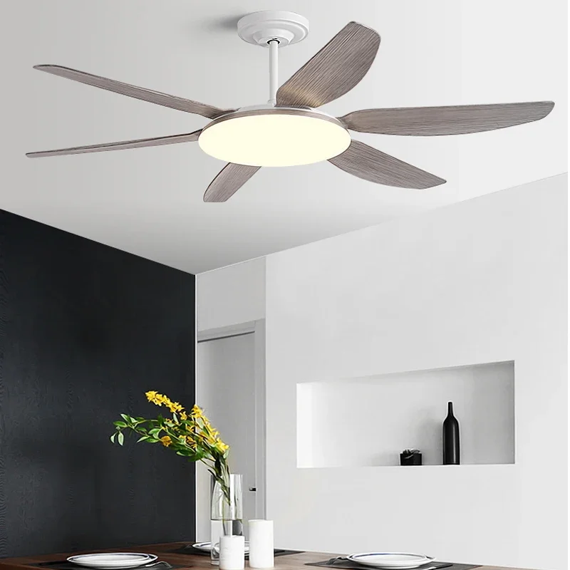 63Inch Living Room Fan Llights Restaurant Ceiling Fan Light Indoor DC Strong Winds Chandelier