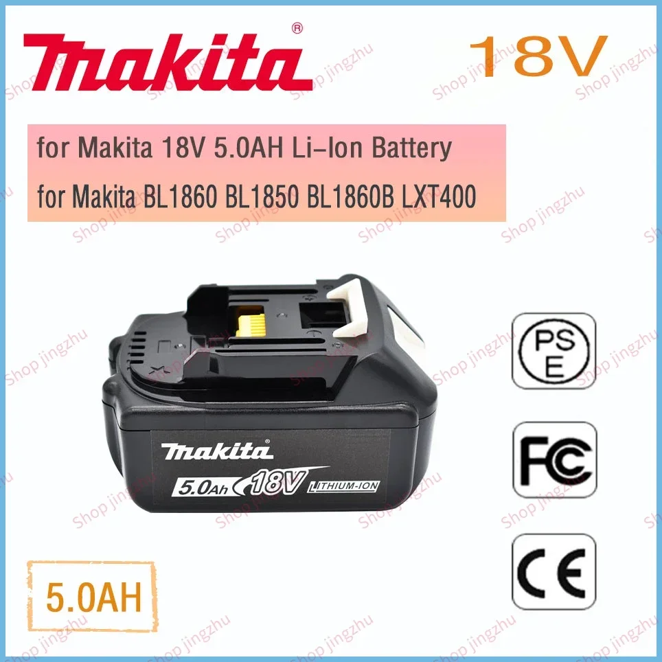 

Original 18V 5000mAh Makita Rechargeable Power Tool Battery With LED Lithium-ion BL1815 BL1830 BL1860 BL1850