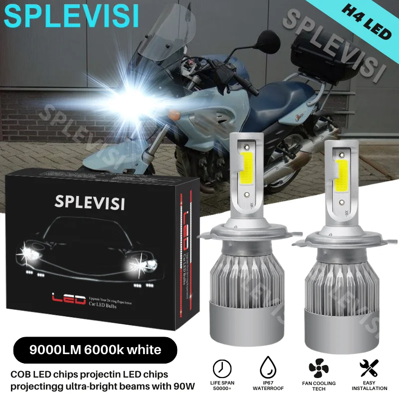 

LED Headlight 6000K White For BMW G650X Country 2007 2008 2009 For Aprilia Dorsoduro 750 2010 2011 2012 2013 2014 2015 Headlamp