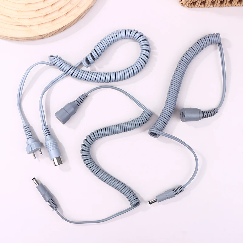 뜨거운 판매 1Pcs 네일 핸드피스 전원 케이블 강력한 H6 W-168 202B 매니큐어 기계 드릴 액세서리용 전기 스프링 와이어