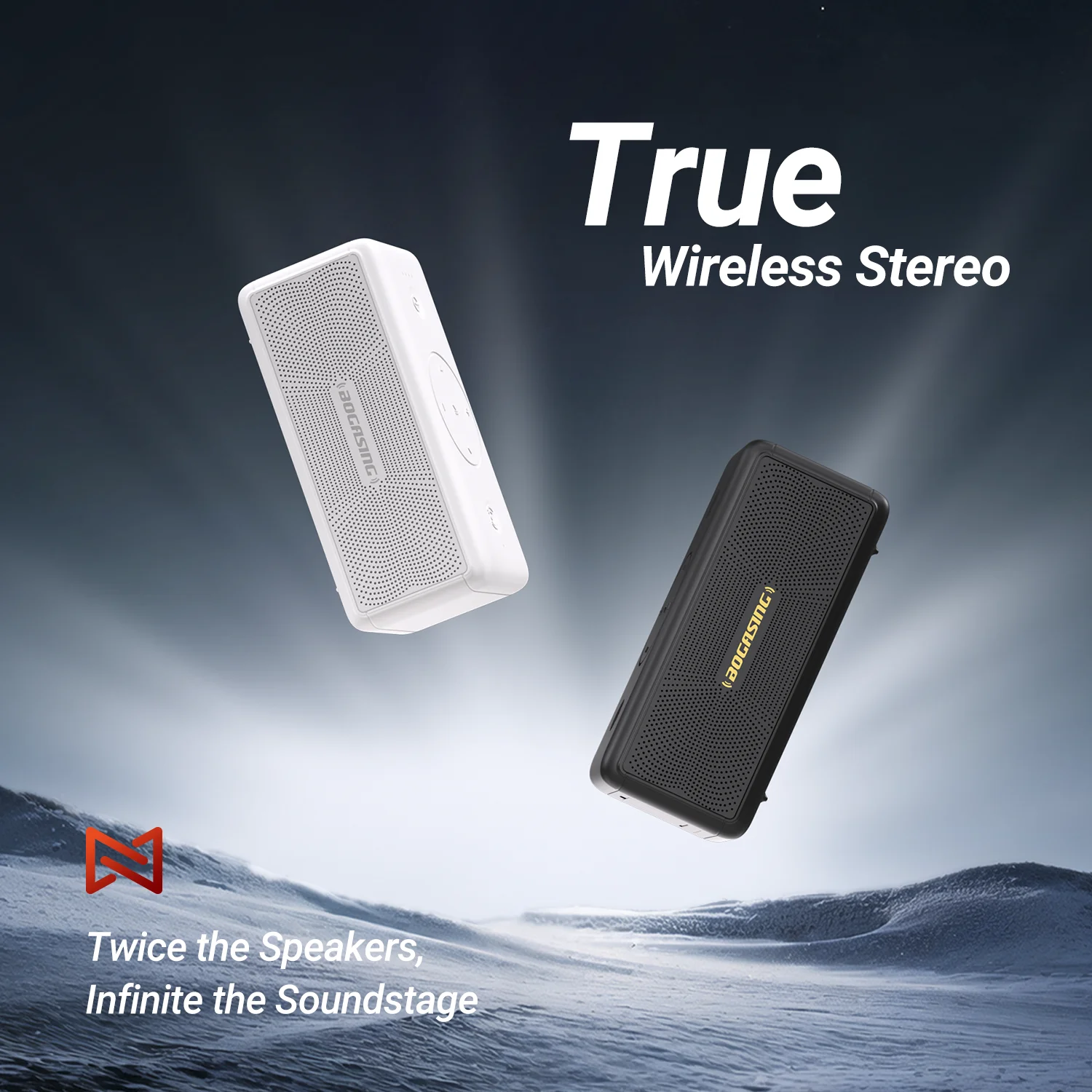 BOGASING M5 Enceinte Bluetooth 40W IPX7 Étanche Autonomie 30h BOGASING M5 Enceinte Bluetooth 40W IPX7 Étanche Autonomie 30h