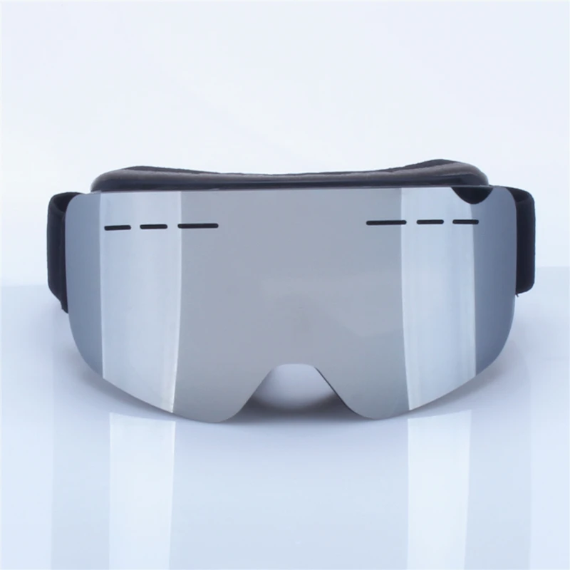 Ski Snowboard Goggles Women Men Skiing Eyewear Mask UV400 Snow Protection Over Glasses Adult Double Anti-Fog Lens Cylindrical 2