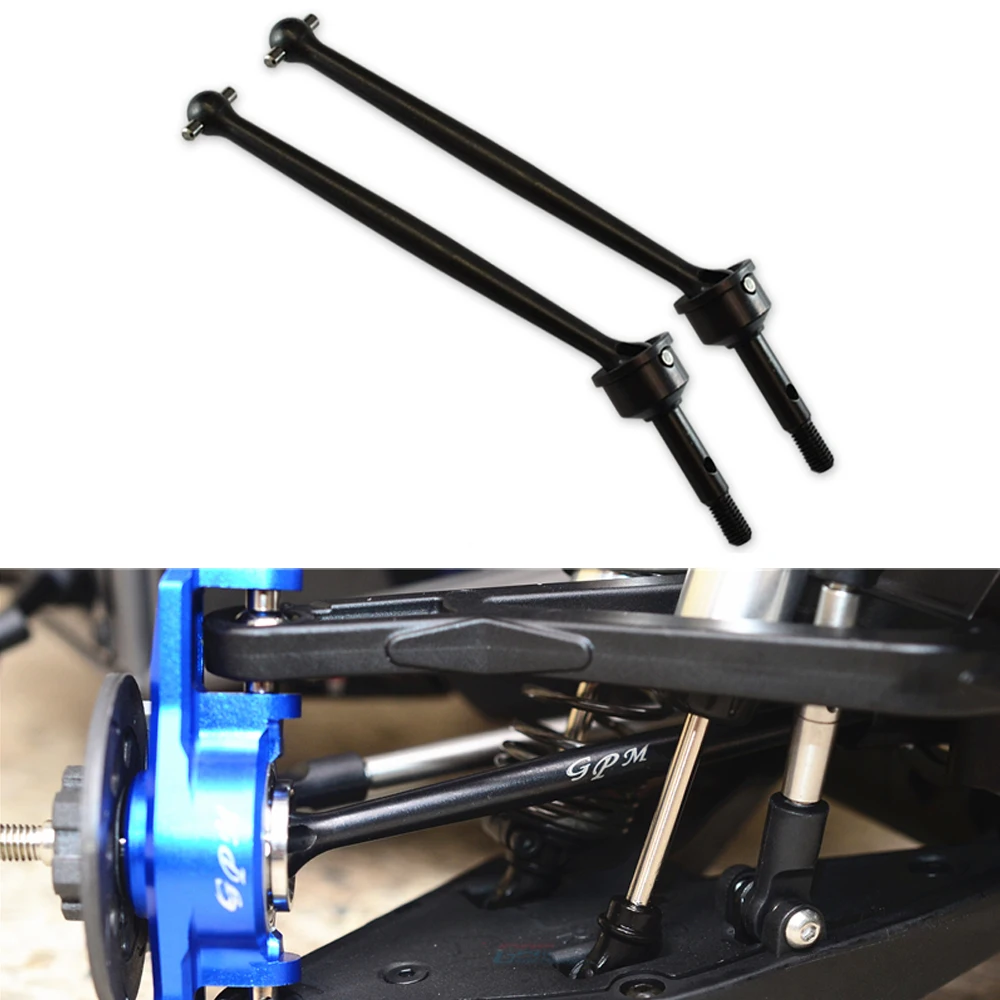 GPMMetalSteelFrontCVDDriveshaftsDriveShaft85508553forTraxxas