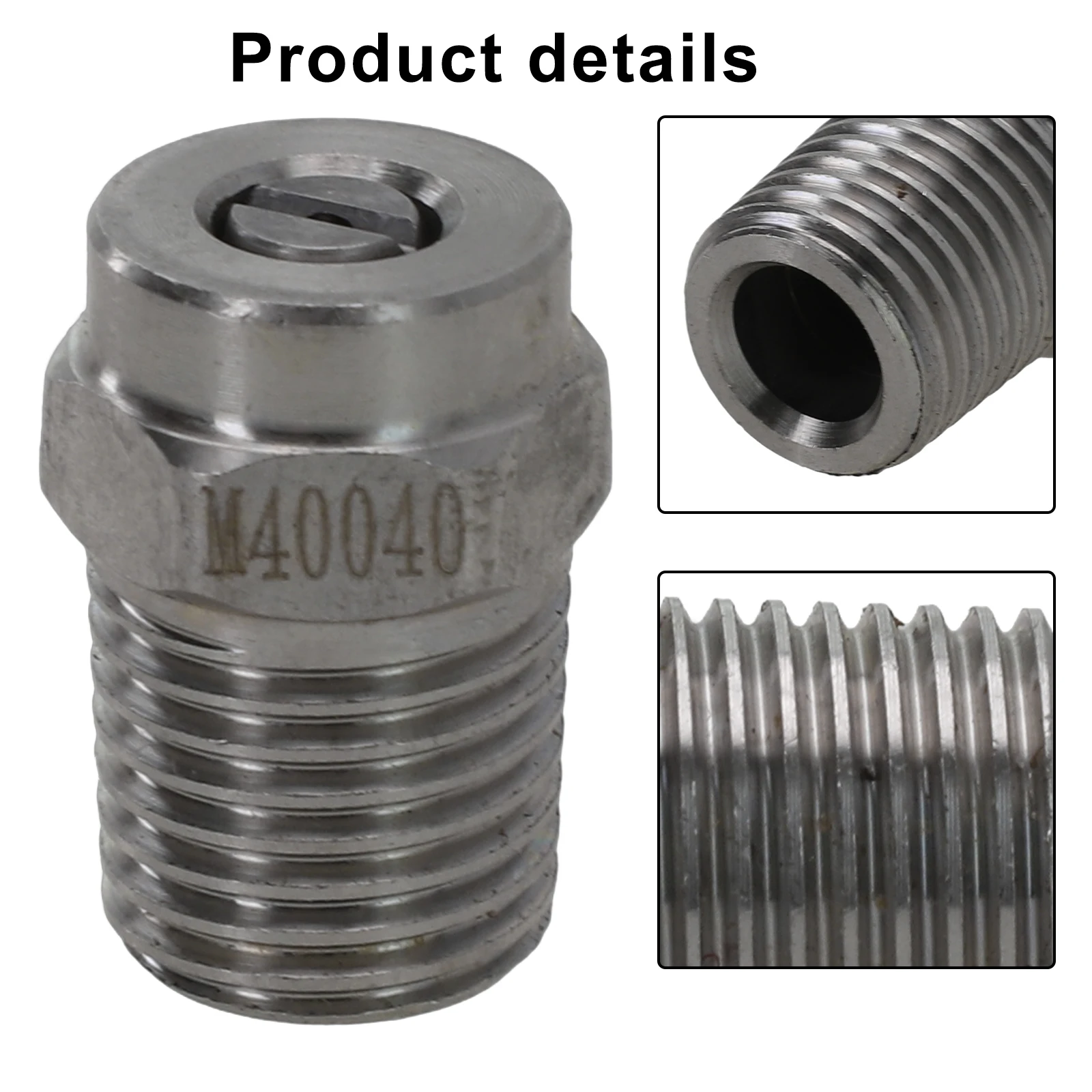 1pc Pressure Washer Cleaning Nozzle 0 15 25 40 Degree Water Jet Angle Speed 1/4 Thread For Pressure Washer Jet Wash Spray Nozzle