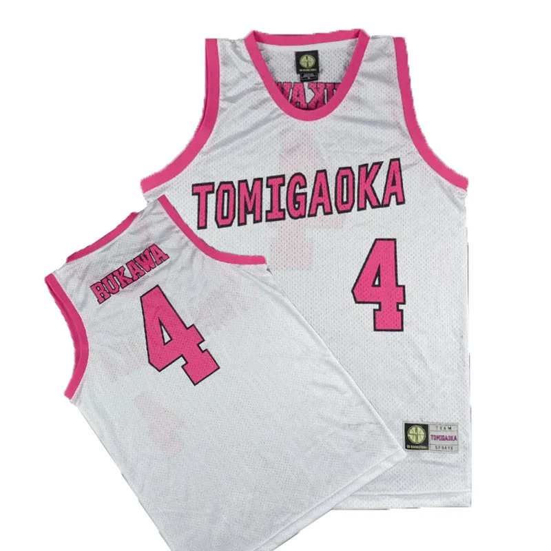 

Аниме Slam Dunk TOMIGAOKA рукава 4 # баскетбольная майка для косплея