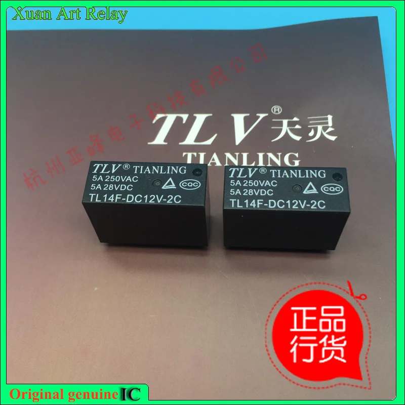 

10pcs/lot 100% original genuine relay:Brand new relay TL14F-DC5V-2C 8pins 5A250VAC
