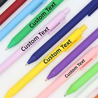 Colorful Pens Custom Names Text Retractable Ballpoint Pens Personalized Pens Laser-Engraved Logos Office & School Supplies Gift 4
