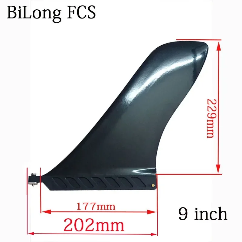 SUP Surfboard Tail Fin Paddle Board Nylon Plus Fiber 6 To 10 Inch Fins Inflatable Plate Tail Rudder Surfboard Fin