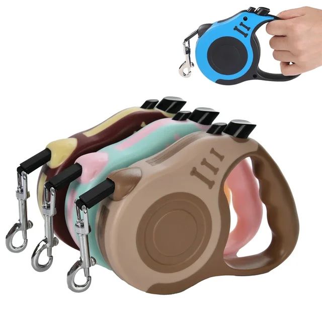 3/5m Dog Leash Automatic Retractable Nylon Traction Extension Rope Puppy Walking Pet Supplies Roulette Leashes for Small Dogs 3/5m Dog Leash Automatic Retractable Nylon Traction Extension Rope Puppy Walking Pet Supplies Roulette Leashes for Small Dogs