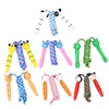 Cotton Jump Rope for Kids-Wooden Handle-Adjustable Cotton Braided Fitness Skipping Rope Great for Exercise Activity 24BD 2