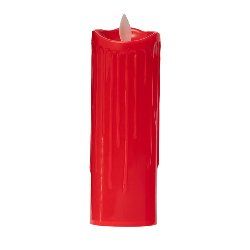 Flameless Electeic Candles Auto Swing Realistic Candle Led Lightweights Bright Flickering Bulb for Seasonal Festival Celebration