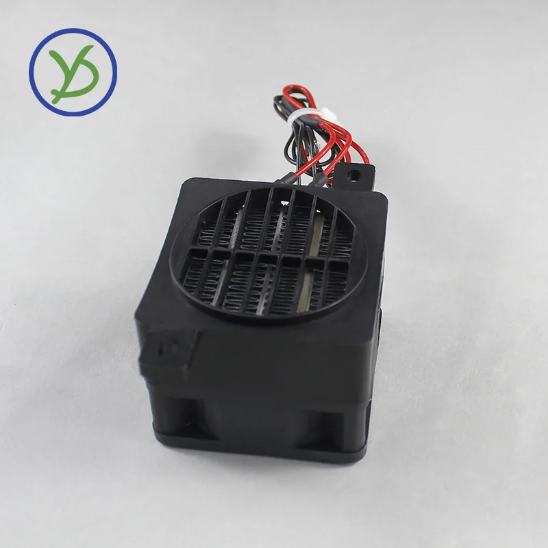 12V 100W DC Thermostatic Electric Heater PTC fan heater Incubator heater heating element Small Space Heating