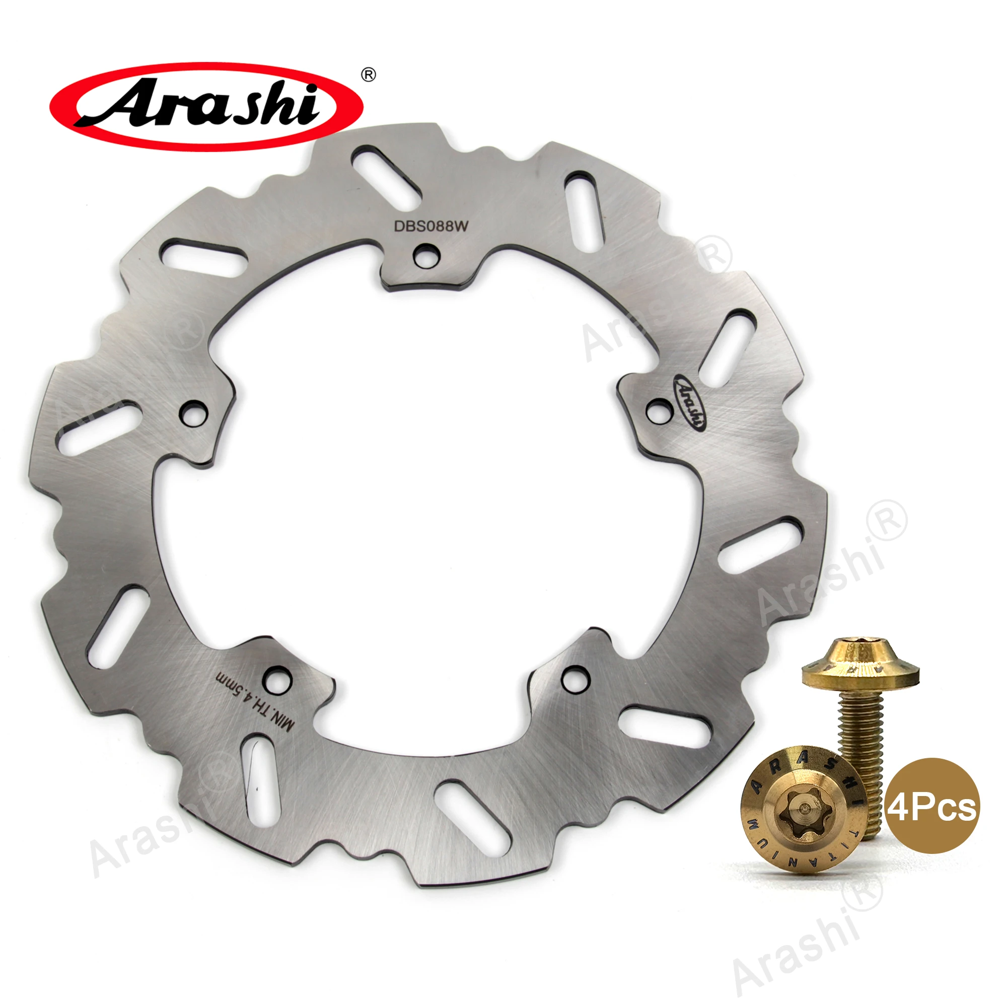 Arashi Per Bmw S 1000 R / S 1000 R Naked 1000 2014 - 2021 Disco Freno Posteriore Rotore Disco Freno Cnc 2015 2016 2017 2018 2019 2020