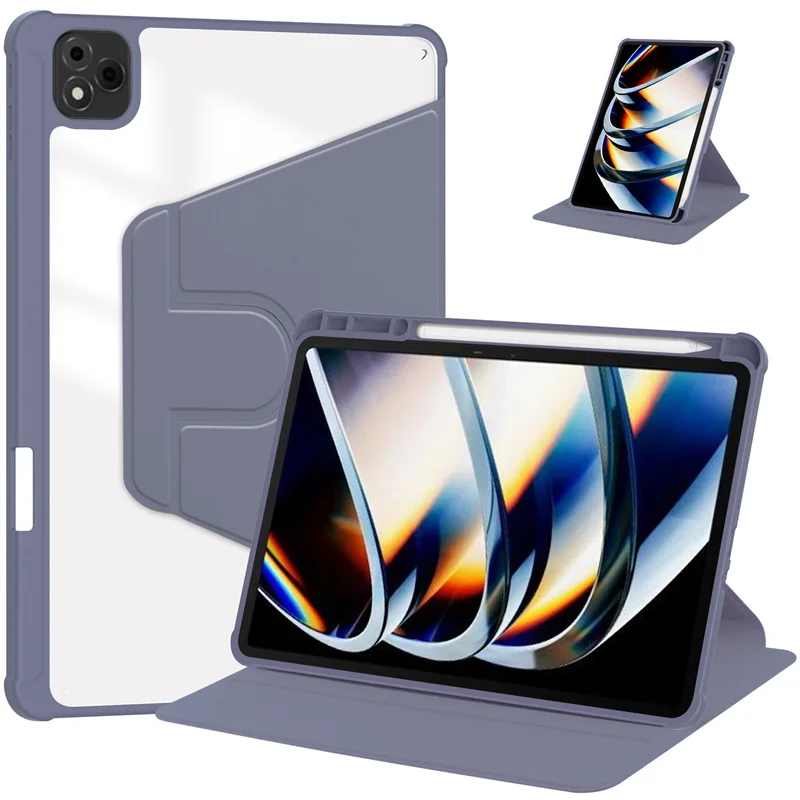 360-Degree Rotatable Cover with Pencil Holder