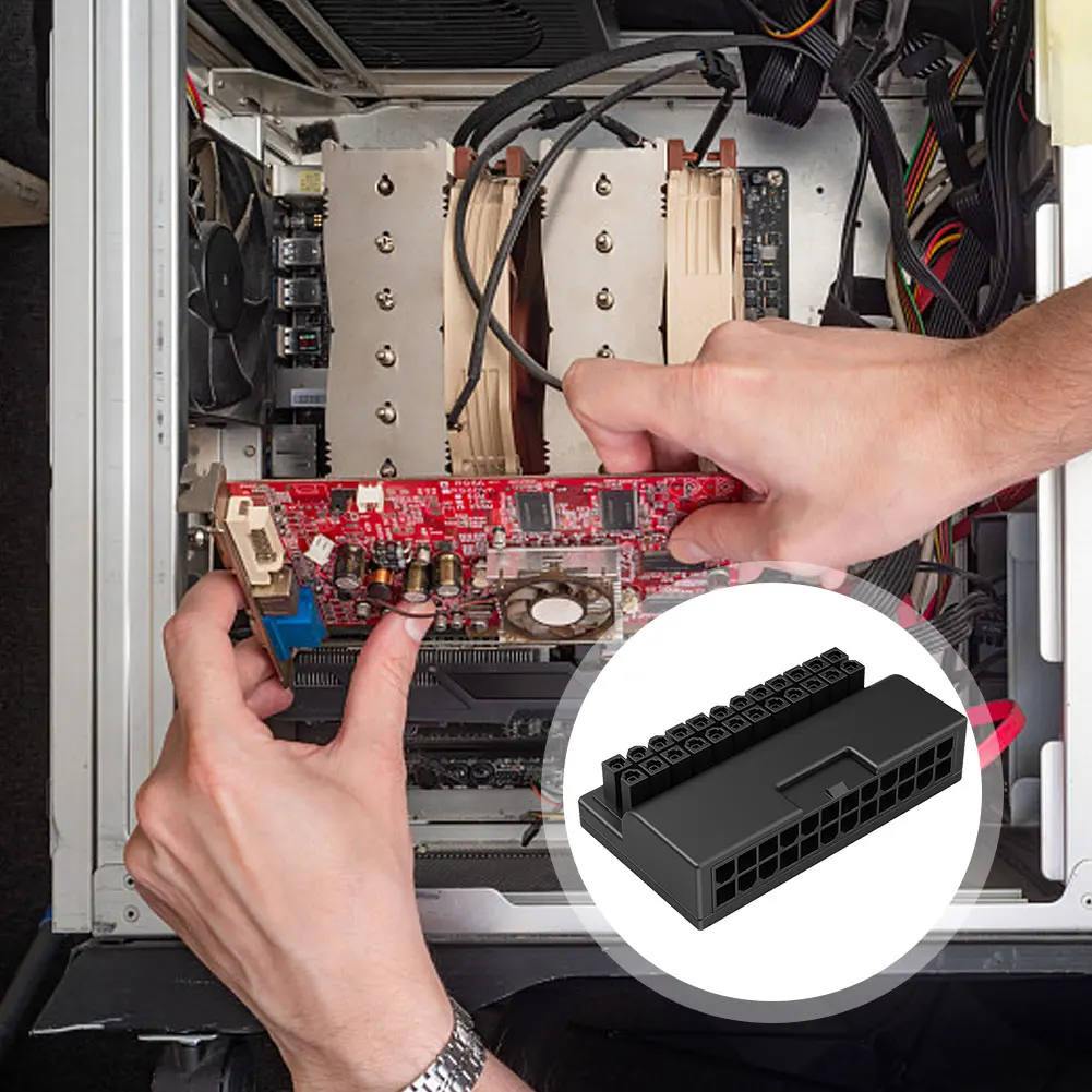 ATX 24Pin Male to Female Extension Adapter - 90 Degree Angle Converter Power Supply Cable Connector Steering Head for Motherboard Description Image.This Product Can Be Found With The Tag Names Automotive, Beauty Health, Computers Electronics, Fashion, Home Garden, Online shopping, Phones Accessories, Toys Sports, Weddings Events