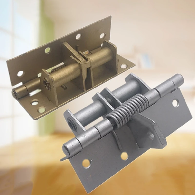 Metal Automatic Spring Door Closer Door Closing Hinge Adjust The Closing Device Furniture Hardware