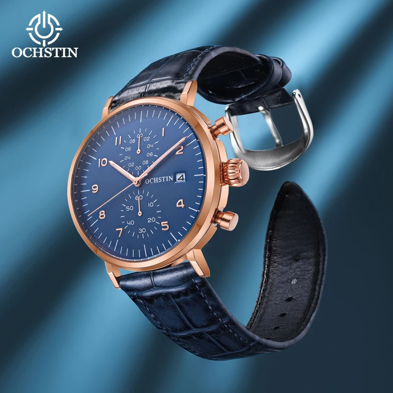 Ochsti Multi functional Quartz Movement Waterproof Sports Street New 2024 Prominente Celebrity Series Watch Men's Quartz Watch