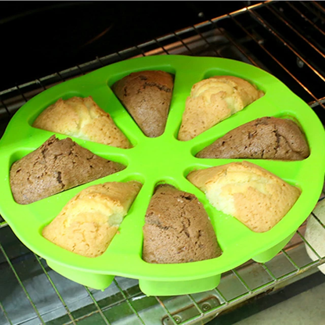 Diy Silicone Baking Cake Mold 8 Cavity Baking Pastry Scone Pans