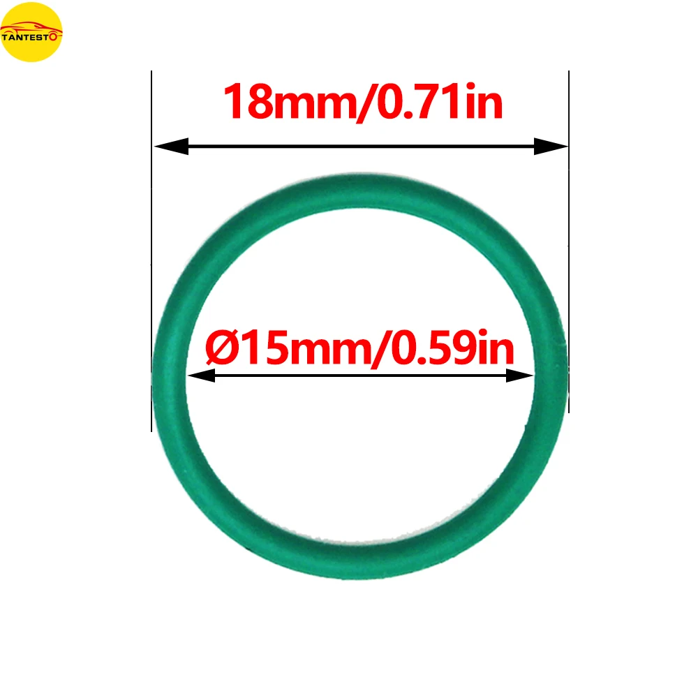 피에조 연료 인젝터 깍지 구리 개스킷 059130119 059130519, 아우디 VW 시트 스코다 1.6, 03L130277 059130277, 18 개