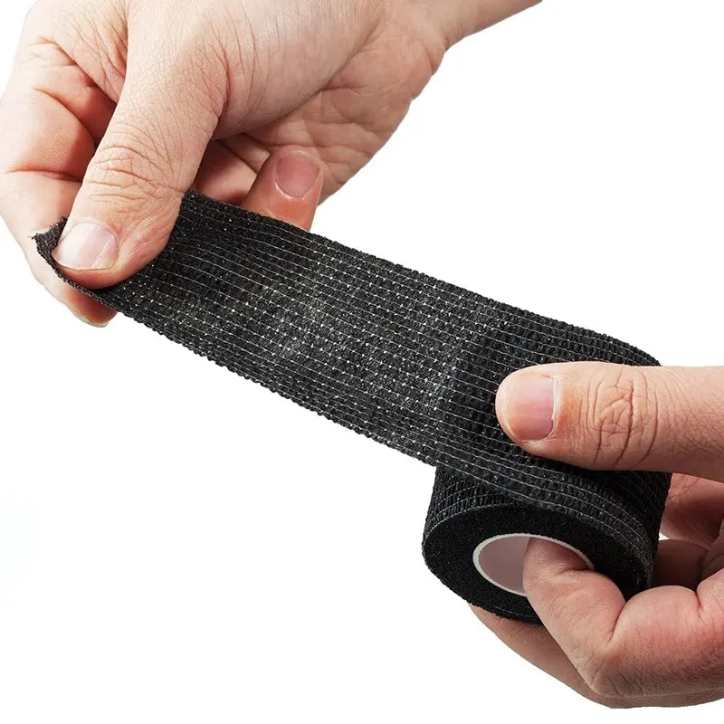 6pcs Self-Adhering Bandage Fixing Bandage Animal Hand Tearing Waterproof Elastic for Pets 5 cm X 4.5 M