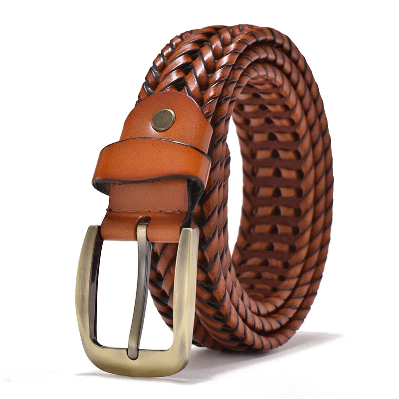 Corde Vaquero Vintage En Cuir Brut Tressé - Riata Reata 41 Pieds, 4 Brins, Fait Main