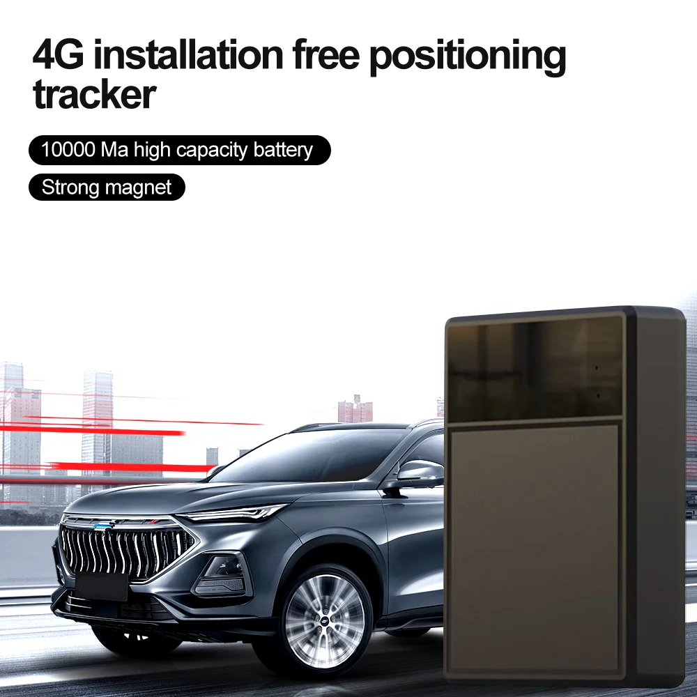 gps трекер автомобиля AD05 AD09 10000MAh 4G gps трекер  гидроизоляция IP67 устройство