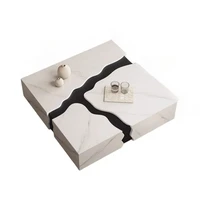 Minimalist Italian Coffee Table – Light Luxury Fashion Aesthetic Side Table, Modern Books Decor Furniture Piece - Image 4