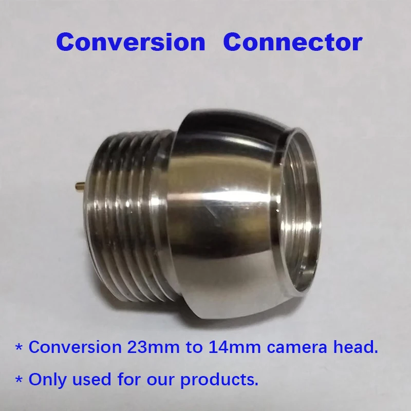 14mm Camera Head 512Hz Transmitter IP68 304 Waterproof Locator Industrial Pipe Sewer Drain Inspection Endoscope Camera TIMUKJ 6