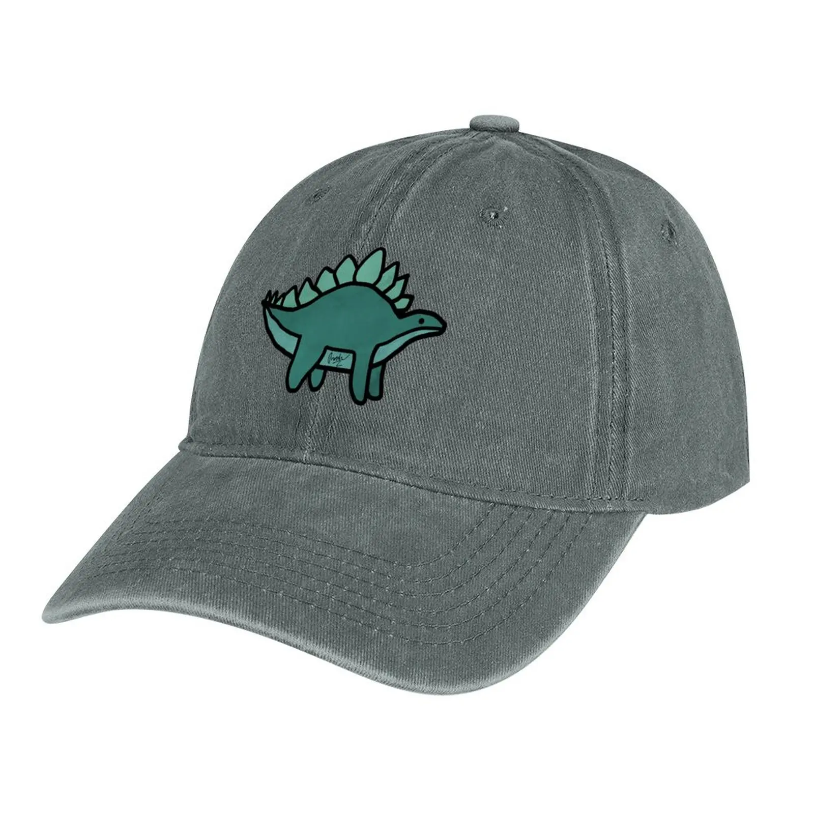 

Stegosaurus Doodle Cowboy Hat Visor Fishing cap western Hat Trucker Hat Boy Women's