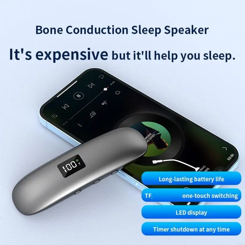 New Innovative Pillow Speaker Bluetooth-compatible Enhances Sleep and Relaxation