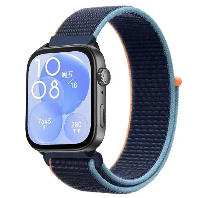 Nylon Loop Sport Strap - Soft Bracelet Band for Smartwatch Accessories